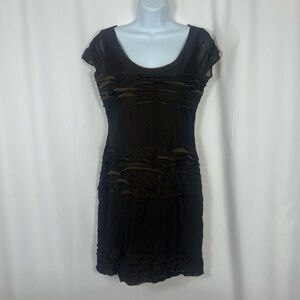 Andrew Marc knit cap sleeve Mini Dress 6